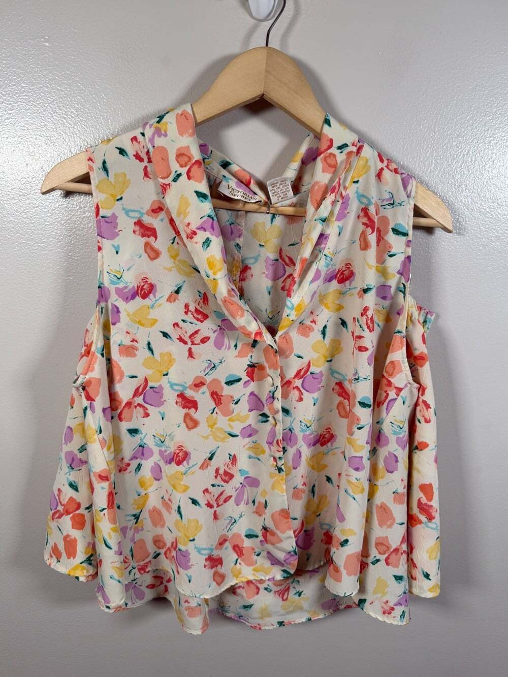 Victoria's Secret Gold Label Pajama Set Size Large Floral Wedding Honeymoon